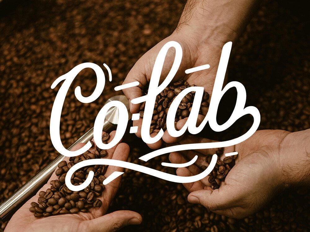 CO-Lab Coffee identity and packaging
