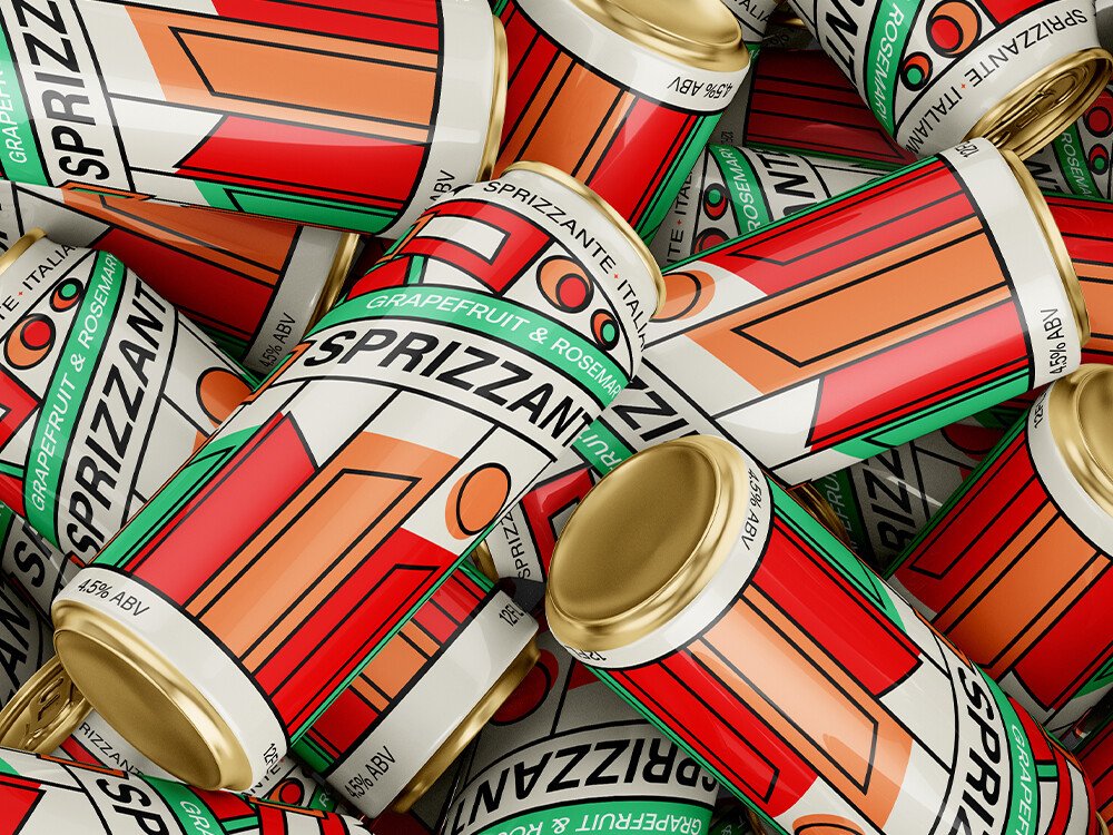 Sprizzanté Italiana packaging